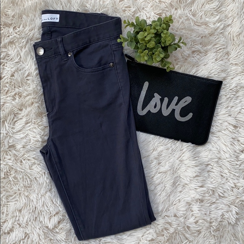 Loft Leggings Pants 💗 Coastal Gray - Picture 3 of 12